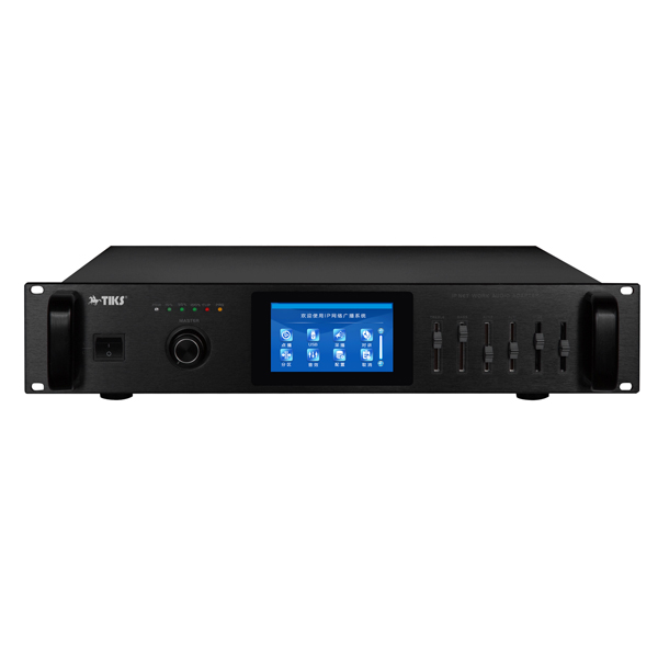 NT-8500P 4.3寸触摸屏IP网络功率放大器(500W)