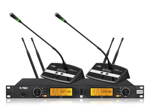 TUX-104 真分集一拖二无线会议话筒