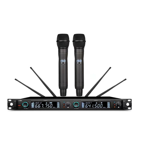 TUX-100 真分集一拖二无线手持话筒